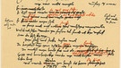 Handschrift Luthers: Bibelübersetzung des Psalm 23 | Bild: picture-alliance/akg-images